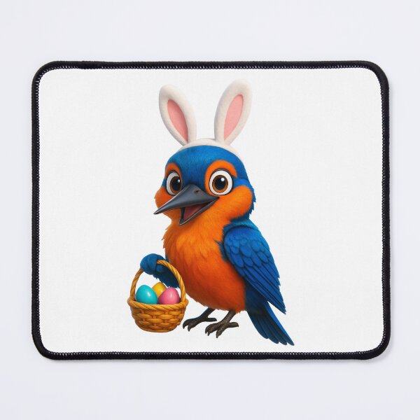 Item preview, Easter Azure Kingfisher designed and sold by Sillytoe.