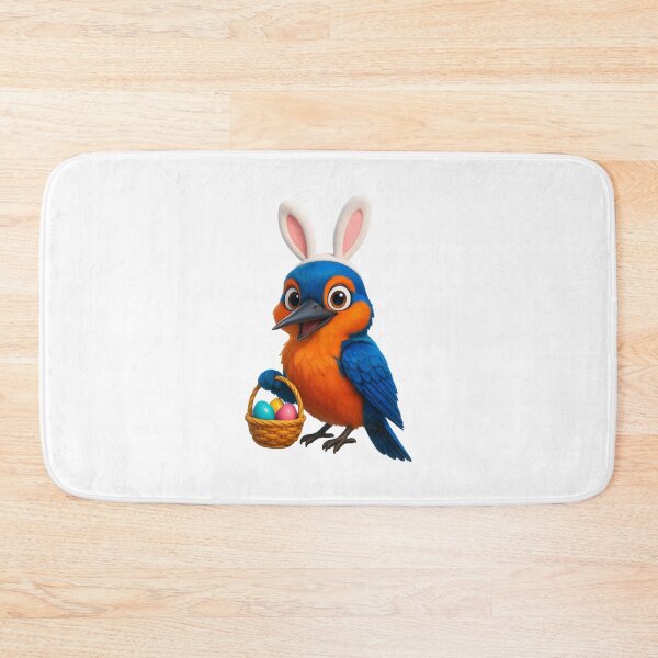 Item preview, Easter Azure Kingfisher designed and sold by Sillytoe.