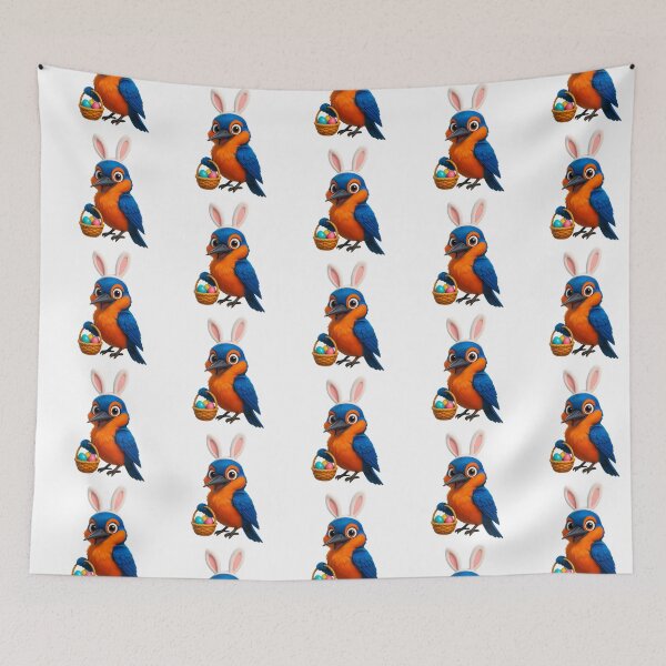 Item preview, Easter Azure Kingfisher designed and sold by Sillytoe.