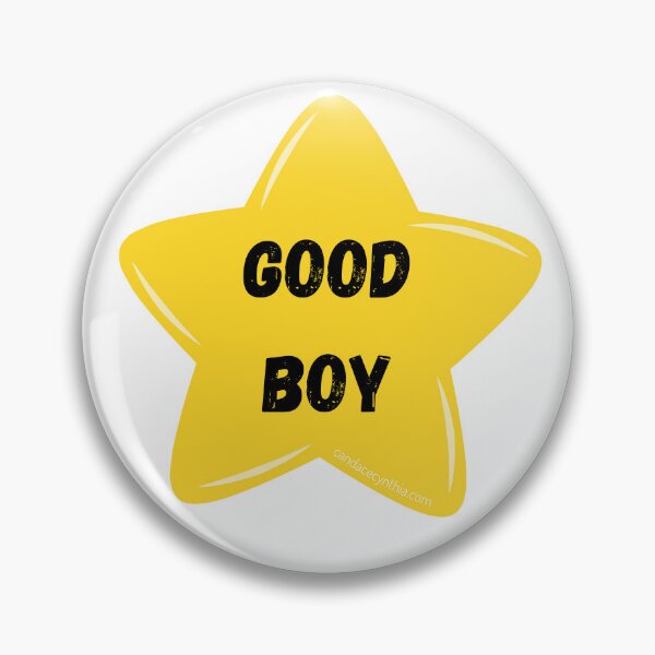 Item preview, Good Boy Gold Star designed and sold by CandaceCynthia.
