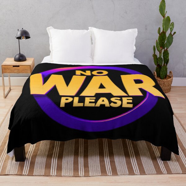 Item preview, No War Please – Peace Message Typography Design designed and sold by IMuDesigner.