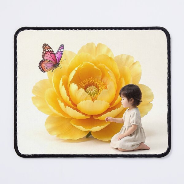 Item preview, Little Wings Big Dreams Flower Child Art designed and sold by Nanavibesshop.