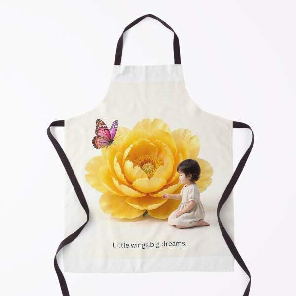 Item preview, Little Wings Big Dreams Flower Child Art designed and sold by Nanavibesshop.