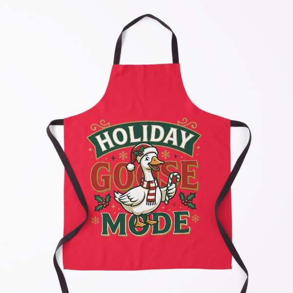 Item preview, Holiday Goose Mode Christmas Goose Shirt Funny Goose Lover Holiday PNG Festive Winter Gift designed and sold by VectorJoy.