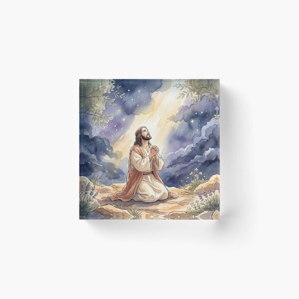 Item preview, Jesus Praying in the Garden of Gethsemane designed and sold by RRRShop.