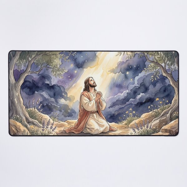 Item preview, Jesus Praying in the Garden of Gethsemane designed and sold by RRRShop.