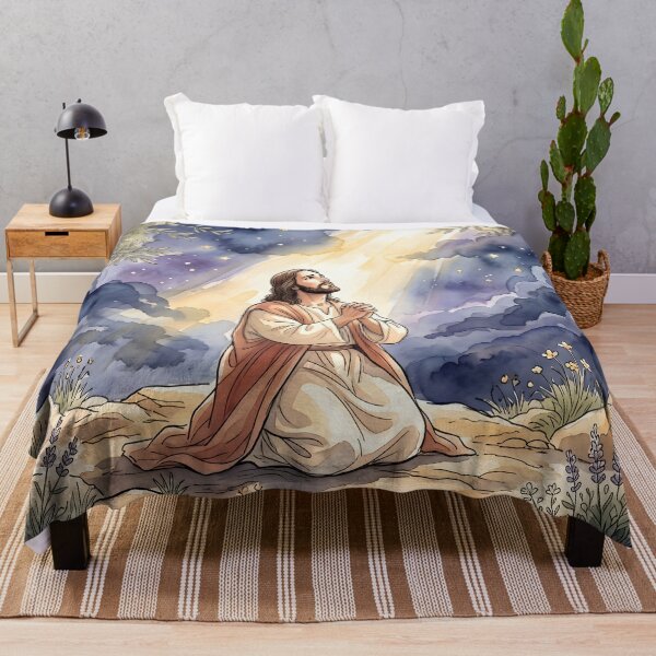 Item preview, Jesus Praying in the Garden of Gethsemane designed and sold by RRRShop.