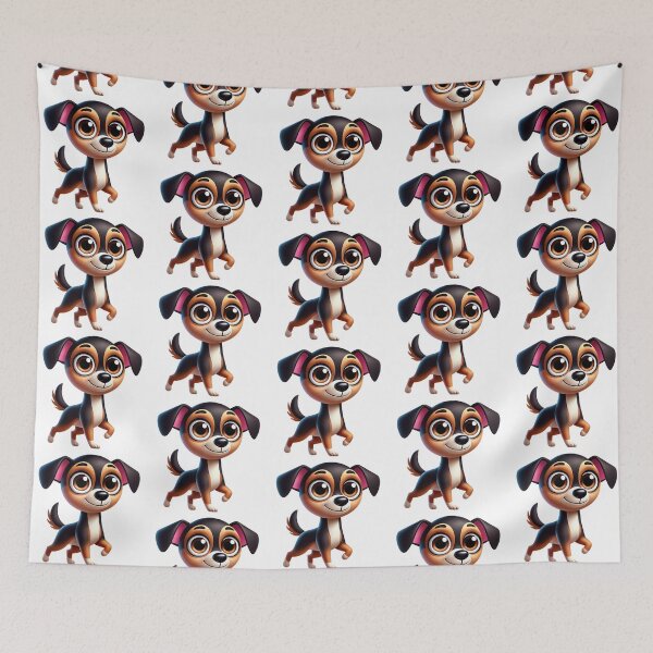 Item preview, Adorable perro Feist designed and sold by Sillytoe.