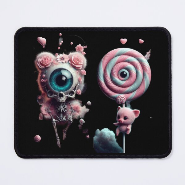 Item preview, Surreal Rose Skeleton and Candy Pig designed and sold by LujziWorld.