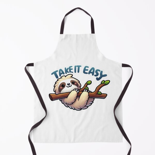 Item preview, Cute Sloth Take Easy Tree Branch Sticker designed and sold by carestazafeli.