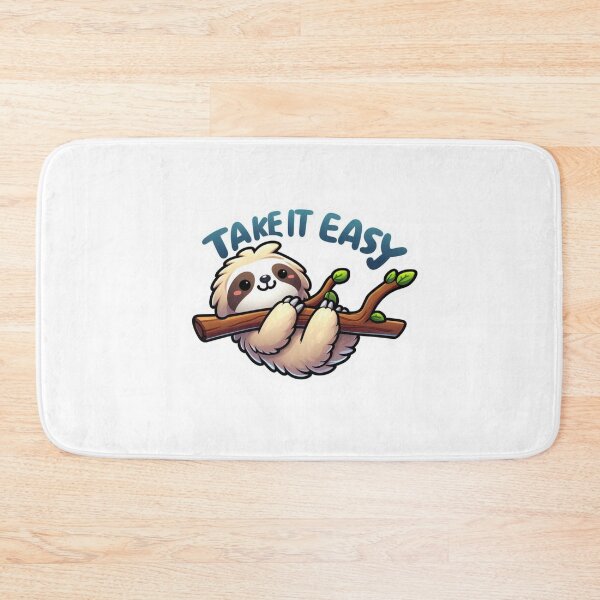 Item preview, Cute Sloth Take Easy Tree Branch Sticker designed and sold by carestazafeli.