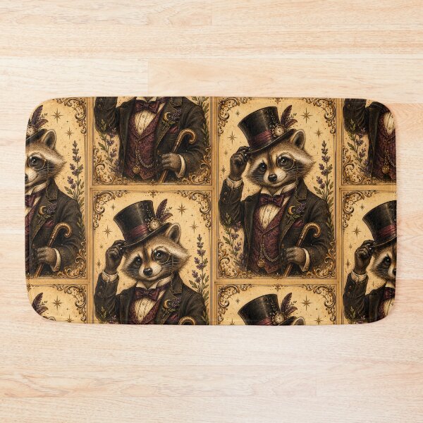 Item preview, Dapper Racoon - Vintage - Moon Edition designed and sold by Midnight-Moss.