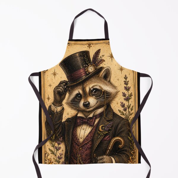 Item preview, Dapper Racoon - Vintage - Moon Edition designed and sold by Midnight-Moss.