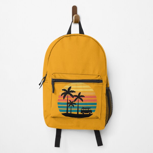 Item preview, Retro Summer Sunset Beach Surf Van designed and sold by xmoudx.
