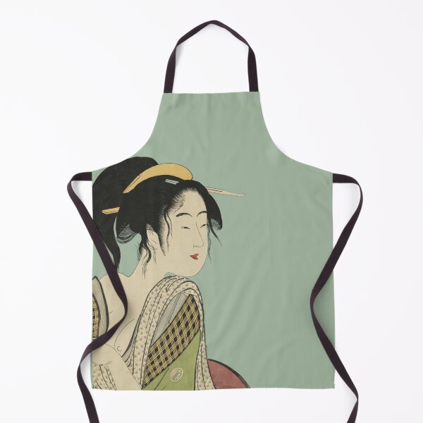 Item preview, Soft Silence– Modern Ukiyo-e / Sage Green Edition designed and sold by Black Swallow.