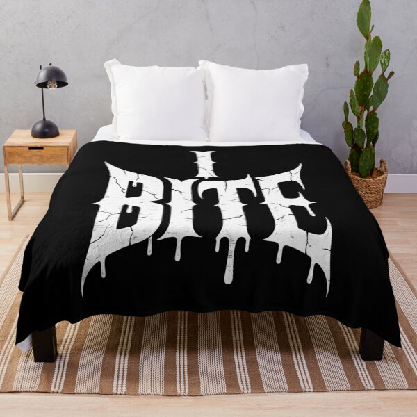 Item preview, I Bite Funny Goth Gift for Gothic and Vampire Lovers designed and sold by Say It With Ink.