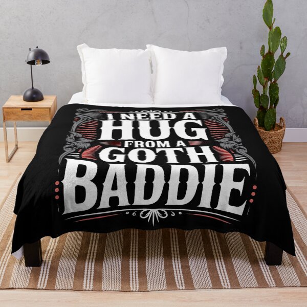 Item preview, I Need a Hug From a Goth Baddie Funny Goth Gift designed and sold by Say It With Ink.