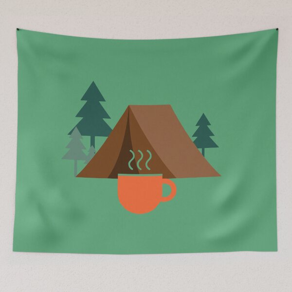 Item preview, Happy Camper Into The Woods Adventure Badge designed and sold by xmoudx.