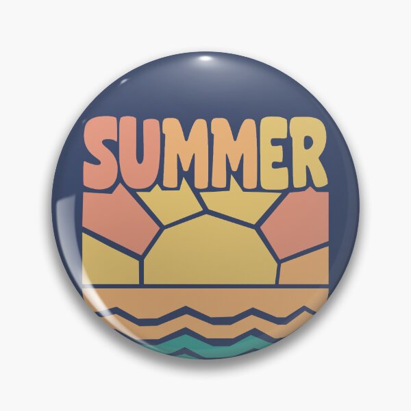 Item preview, Retro Summer Sunburst & Waves - Vintage 70s Aesthetic designed and sold by THROUGH-LIFE.