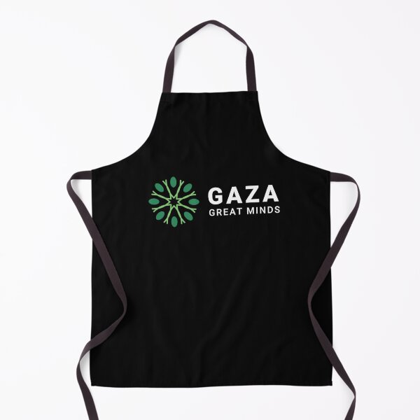Item preview, Gaza Great Minds Logo (3x1) White Text designed and sold by Gaza Great Minds .
