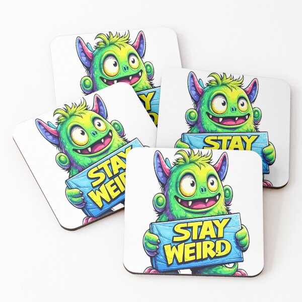 Item preview, Stay Weird Monster designed and sold by Ahmedsyde.