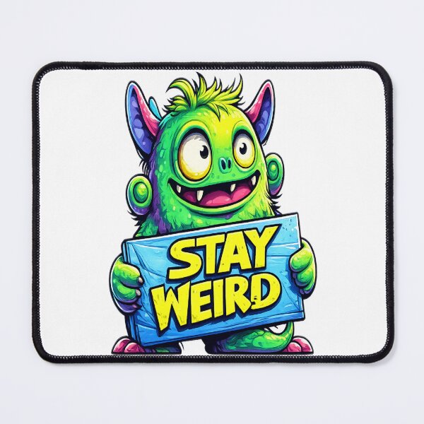 Item preview, Stay Weird Monster designed and sold by Ahmedsyde.