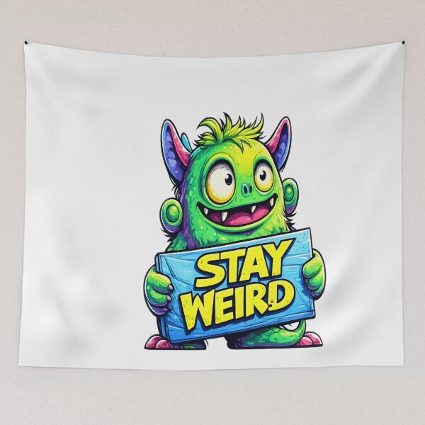 Item preview, Stay Weird Monster designed and sold by Ahmedsyde.