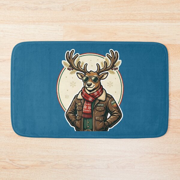 Item preview, Captain Reindeer Shirt, Funny Christmas Shirt, Xmas Office Party Shirt, Christmas Manager Gift, Holiday Season Apparel, Festive Graphic Tee designed and sold by VectorJoy.