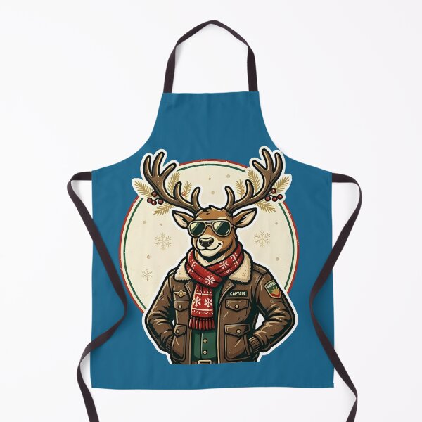 Item preview, Captain Reindeer Shirt, Funny Christmas Shirt, Xmas Office Party Shirt, Christmas Manager Gift, Holiday Season Apparel, Festive Graphic Tee designed and sold by VectorJoy.