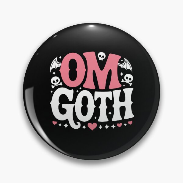 Item preview, OMGoth Funny Kawaii Goth Gift for Pastel Goth Lovers designed and sold by Say It With Ink.