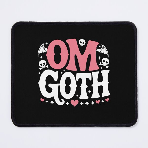 Item preview, OMGoth Funny Kawaii Goth Gift for Pastel Goth Lovers designed and sold by Say It With Ink.