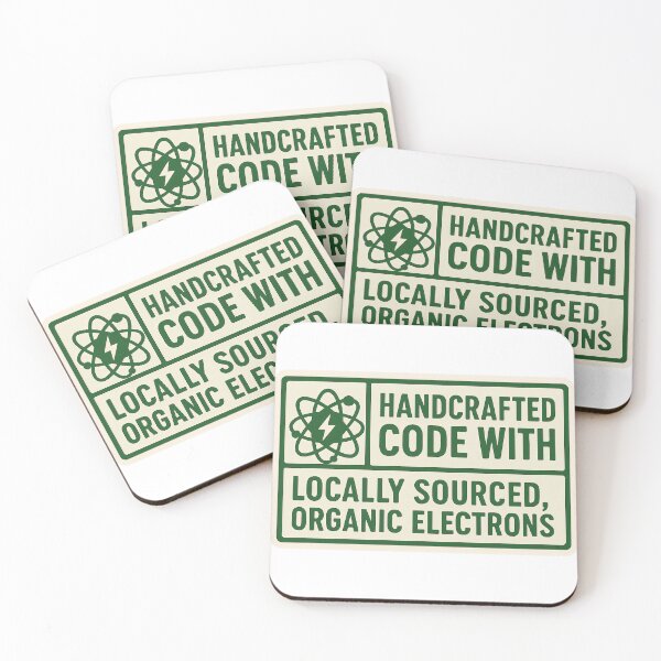 Item preview, Handcrafted Code With Locally Sourced, Organic Electrons designed and sold by cwoodruff1970.