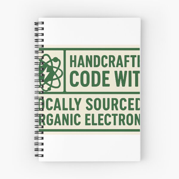 Item preview, Handcrafted Code With Locally Sourced, Organic Electrons designed and sold by cwoodruff1970.