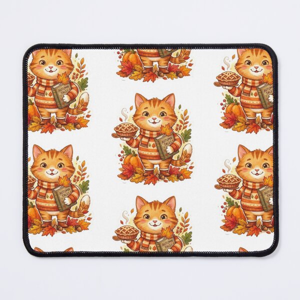 Item preview, Autumn Pie Cat designed and sold by Thalora Store.