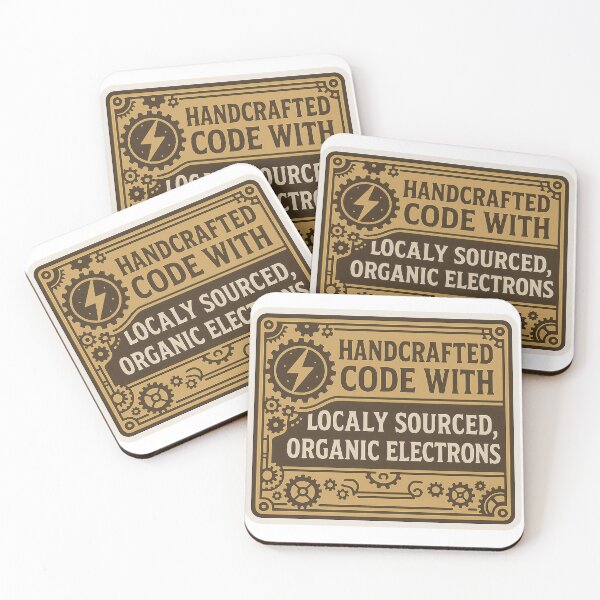 Item preview, Handcrafted Code With Locally Sourced, Organic Electrons designed and sold by cwoodruff1970.