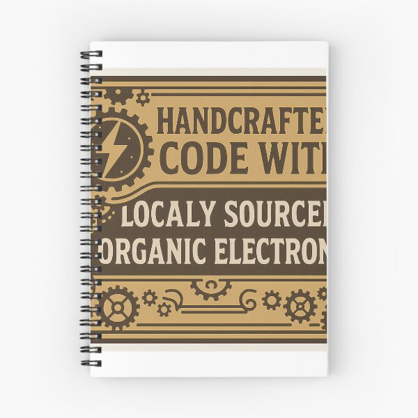 Item preview, Handcrafted Code With Locally Sourced, Organic Electrons designed and sold by cwoodruff1970.