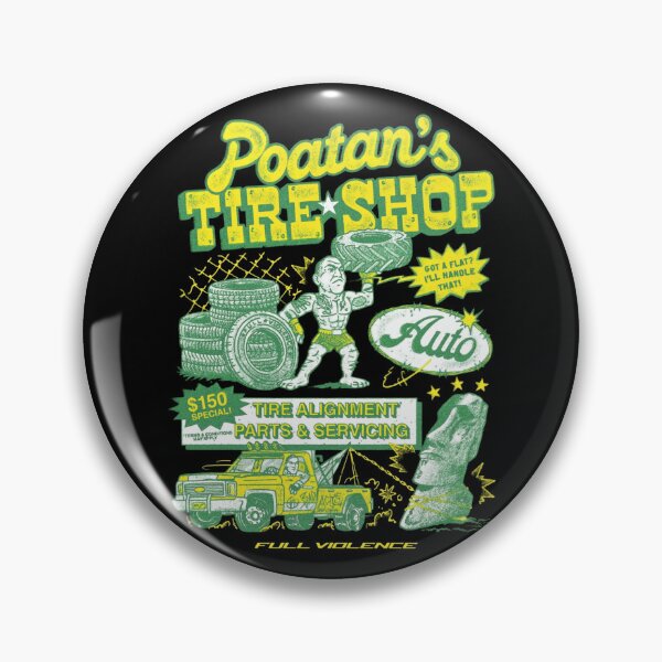 Item preview, Alex Pereira Poatan's Tire Shop Parts And Service  designed and sold by JeyVel.