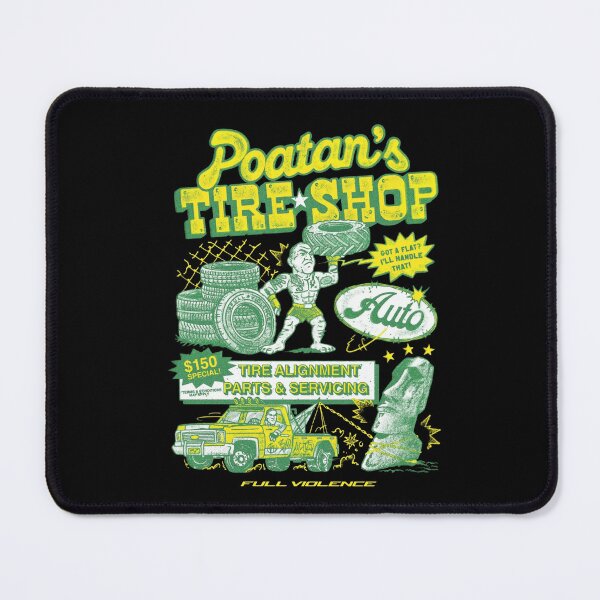 Item preview, Alex Pereira Poatan's Tire Shop Parts And Service  designed and sold by JeyVel.
