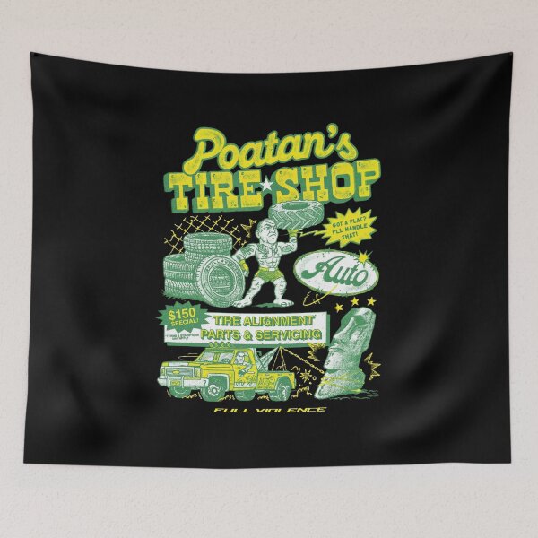 Item preview, Alex Pereira Poatan's Tire Shop Parts And Service  designed and sold by JeyVel.