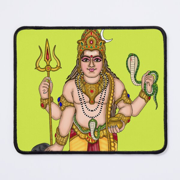 Item preview, Lord Bhairava Artwork | Sacred Hindu Divine Digital Illustration designed and sold by Harshit_Digital_Arts.