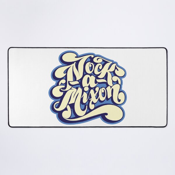 Item preview, CAMP NOCK-A-MIXON BUBBLE SCRIPT designed and sold by KUSTOM CAMP CREATIVES.