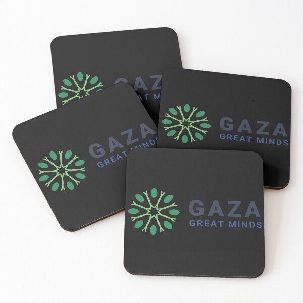 Item preview, Gaza Great Minds Logo (3x1) Blue Text designed and sold by Gaza Great Minds .