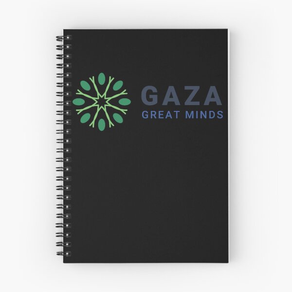 Item preview, Gaza Great Minds Logo (3x1) Blue Text designed and sold by Gaza Great Minds .
