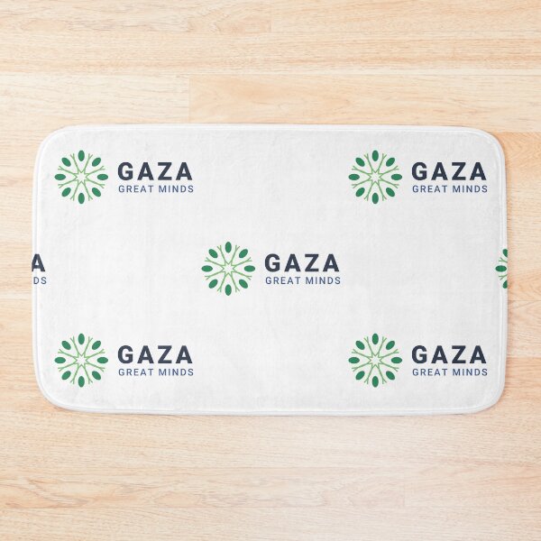 Item preview, Gaza Great Minds Logo (3x1) Blue Text designed and sold by Gaza Great Minds .