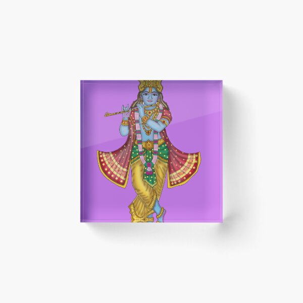 Item preview, Lord Krishna Artwork | Divine Hindu God Digital Painting designed and sold by Harshit_Digital_Arts.