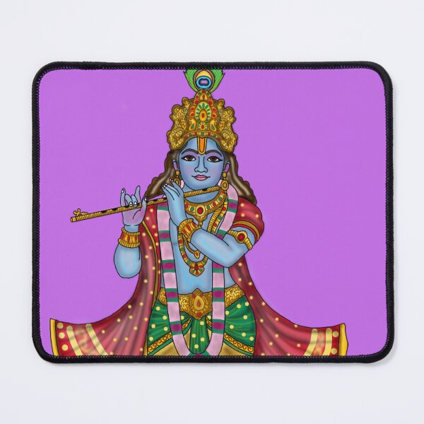 Item preview, Lord Krishna Artwork | Divine Hindu God Digital Painting designed and sold by Harshit_Digital_Arts.