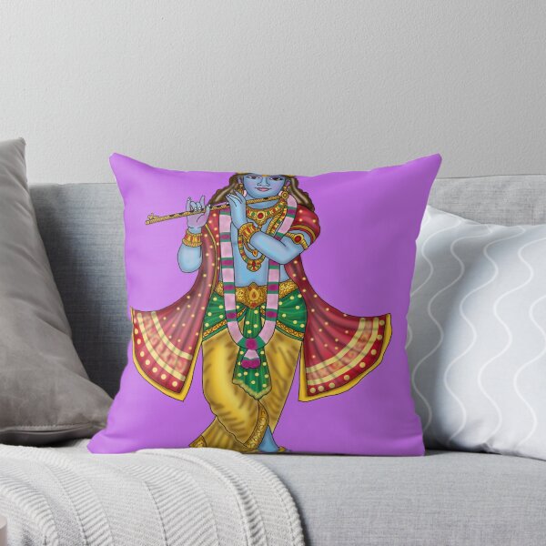 Item preview, Lord Krishna Artwork | Divine Hindu God Digital Painting designed and sold by Harshit_Digital_Arts.