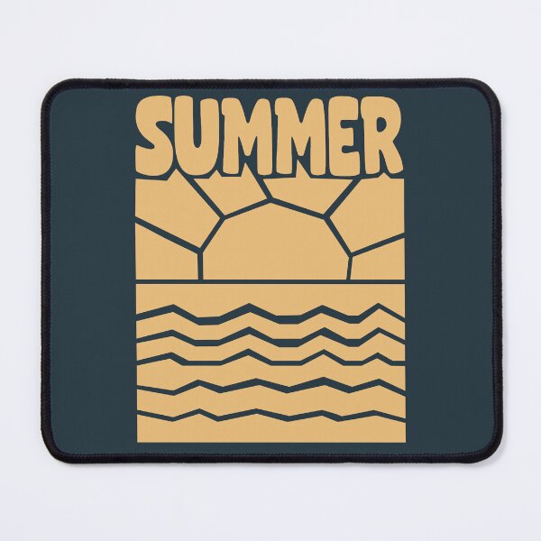 Item preview, Summer - Minimalist Retro Sun & Waves Design designed and sold by THROUGH-LIFE.
