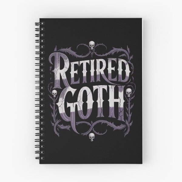 Item preview, Retired Goth Funny Gift for Former Goths and Elder Goths designed and sold by Say It With Ink.