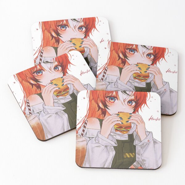 Item preview, Hakos Baelz Eating Burger Hololive designed and sold by KomiArts.